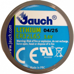 Pile Cylindrique JAUCH - 1/10D - SL889 - ER32L65 - Lithium - 3.6V - 1A