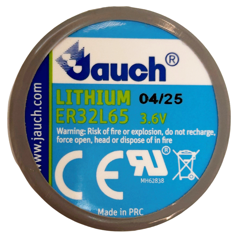 Pile Cylindrique JAUCH - 1/10D - SL889 - ER32L65 - Lithium - 3.6V - 1A