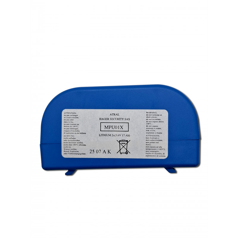 Pile Lithium DAITEM d'origine BATLI23 - 2x 3.6V - 18Ah