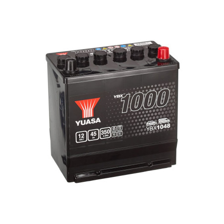 Batterie voiture américaine YBX1048 YUASA - 12V - 45Ah - 350A