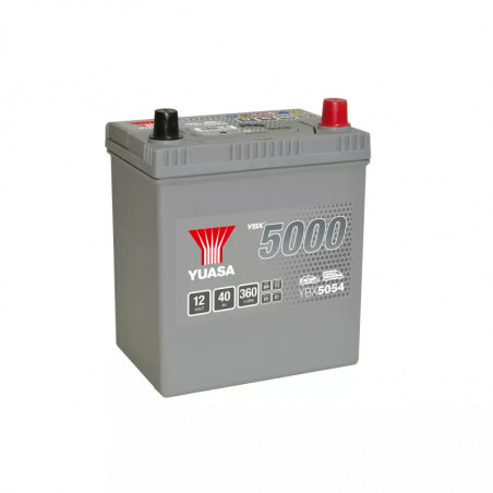 Batterie voiture américaine YBX5054 YUASA - 12V - 40Ah - 360A