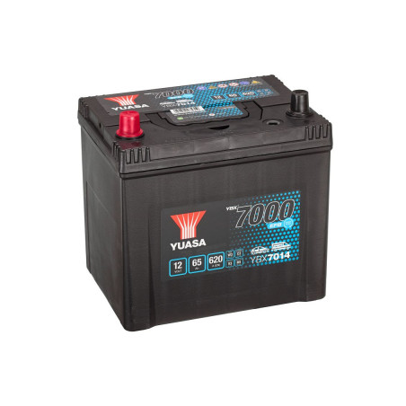 Batterie démarrage auto - 12V - 80Ah - 870A - YBX7335 - + Dr- 306x174x