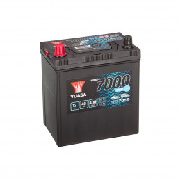 Batterie démarrage auto - 12V - 40Ah - 400 - YBX7055 - + Gauche