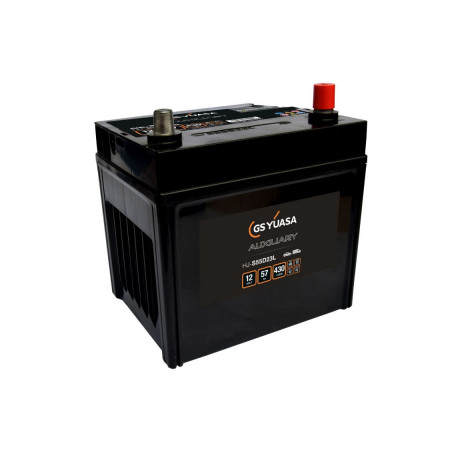 Batterie Auxilliaire auto AGM - HJ-S55D23L - 12V -57Ah - 430A YUASA