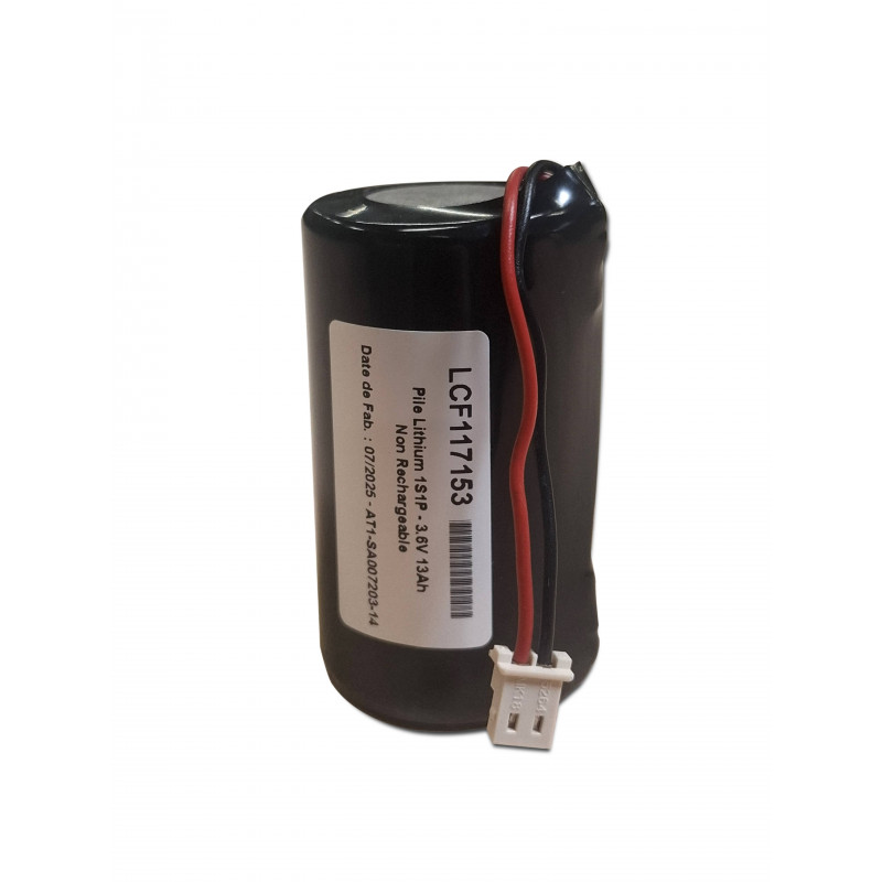 Pile ER34615M – Lithium - 3.6V – 13.0Ah + Connecteur