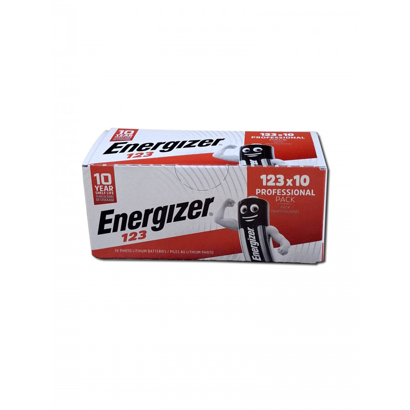 Pile Energizer CR123 Photo - Lithium - 3V - 1.5Ah